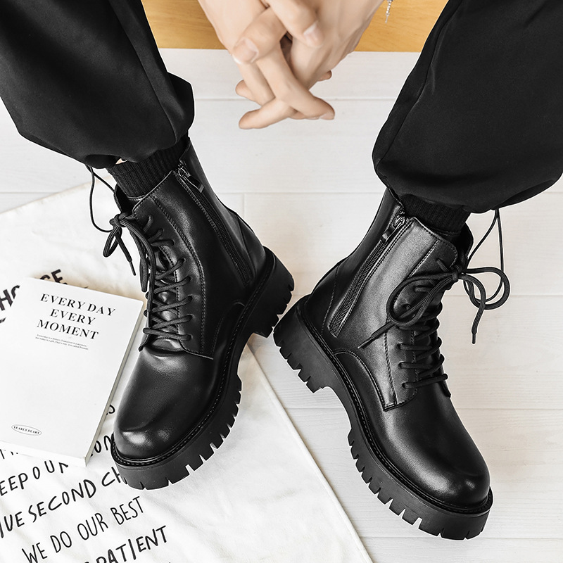2025 Trend Men Boots Sneakers  - огляд і ціна Street Fashion Punk