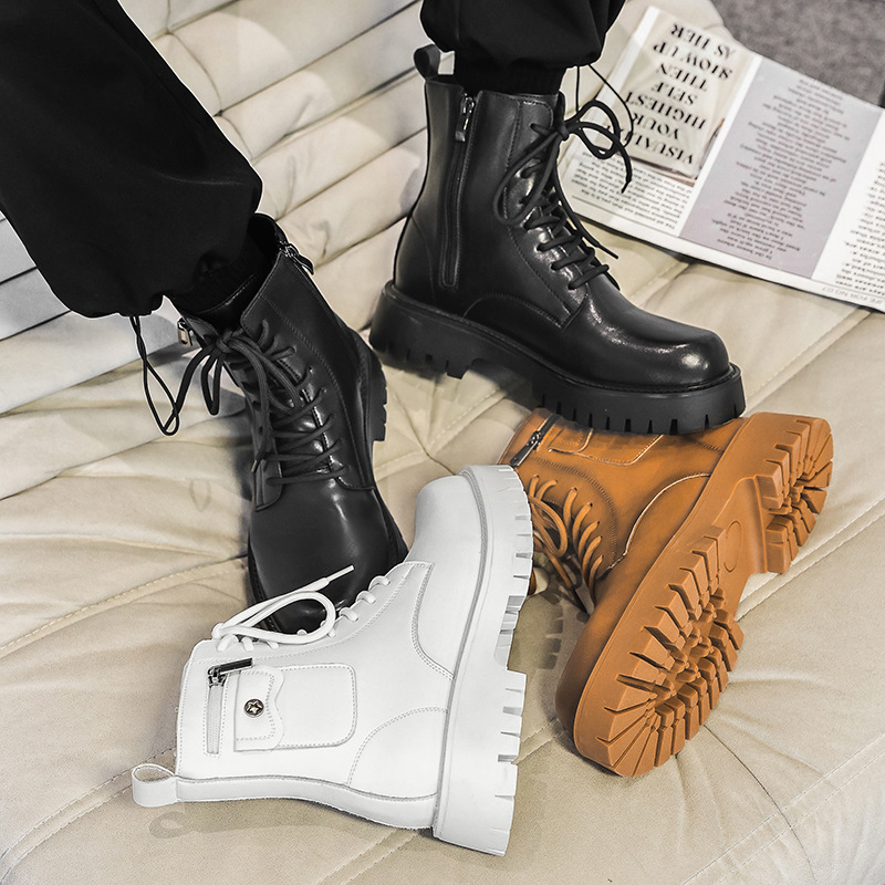 2025 Trend Men Boots Sneakers  - огляд і ціна Street Fashion Punk