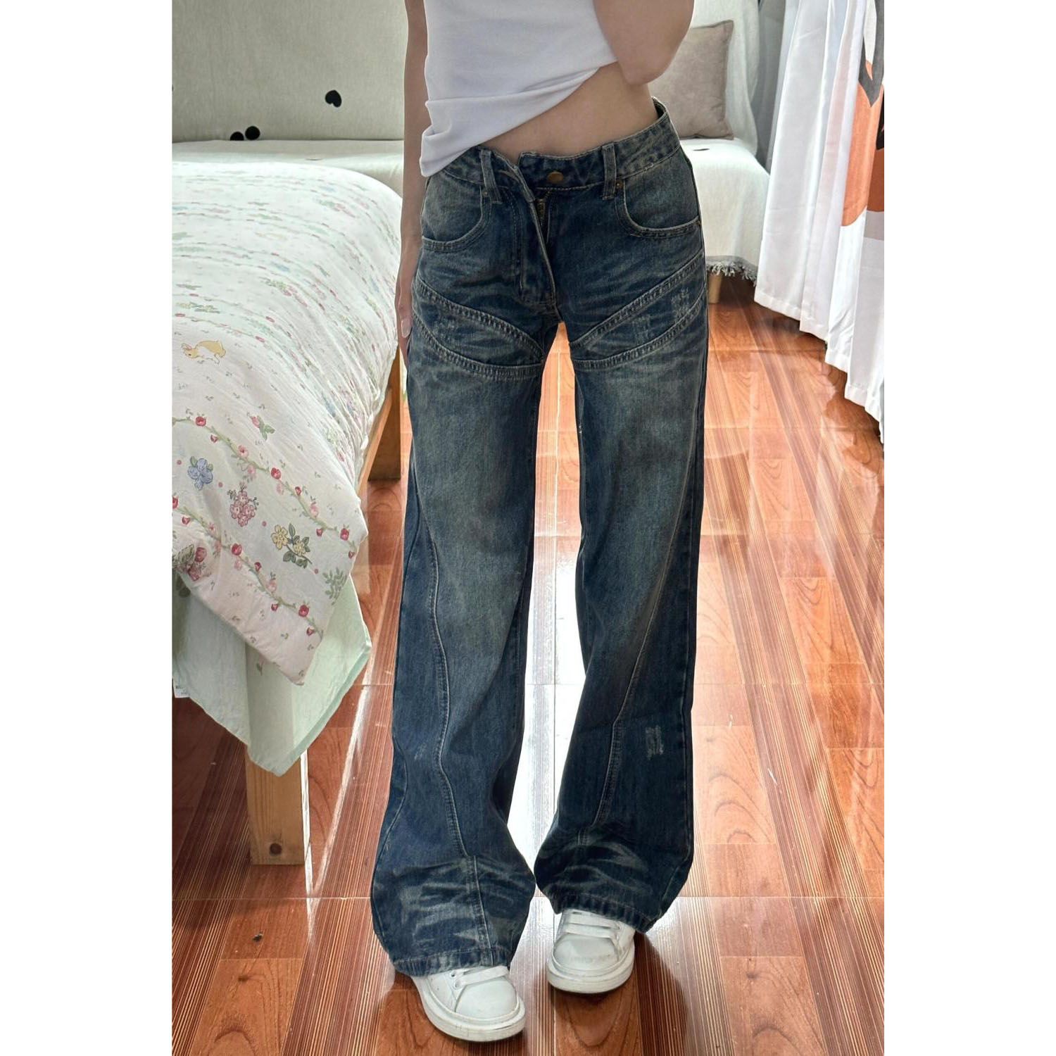 Girls Jeans Japanese Vintage C - огляд і ціна Japanese Street Fashion Female