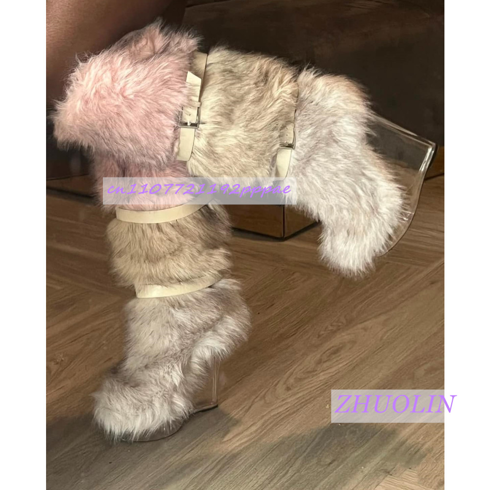 Winter Gradient Furry Transpar - огляд і ціна Street Fashion Punk