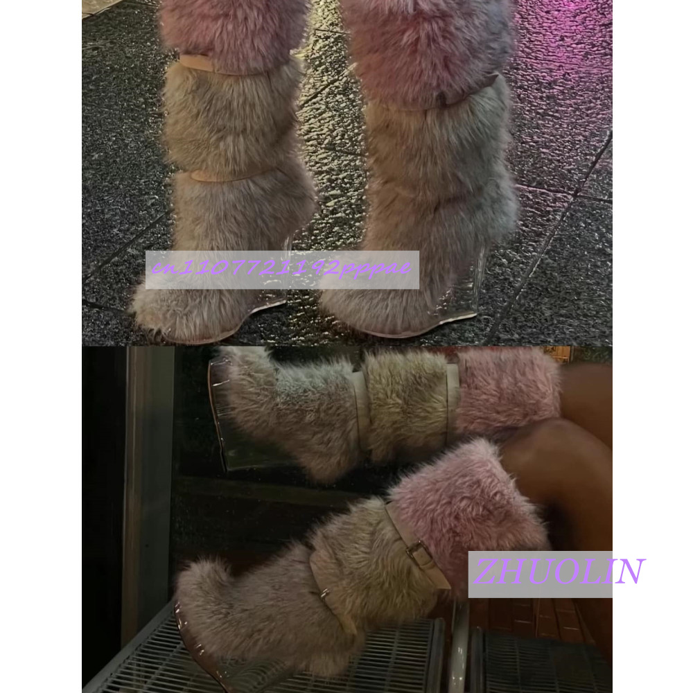 Winter Gradient Furry Transpar - огляд і ціна Street Fashion Punk