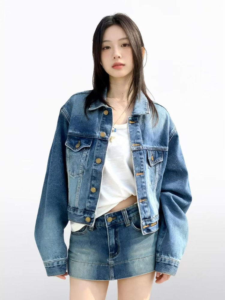 Women American Vintage 2 Piece - огляд і ціна Street Fashion Korean