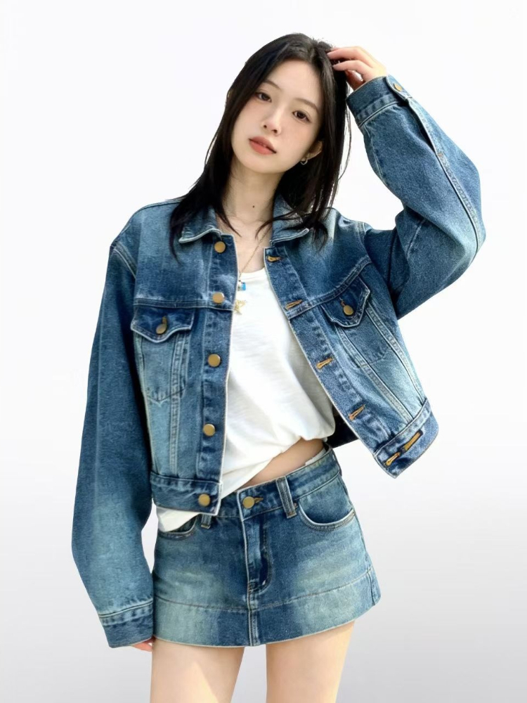 Women American Vintage 2 Piece - огляд і ціна Street Fashion Korean