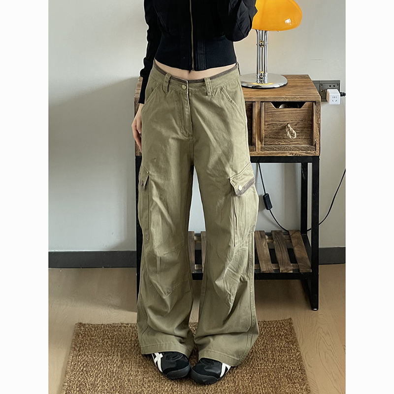 New Baggy Khaki Cargo Pants Wo - огляд і ціна Japanese Street Fashion Female