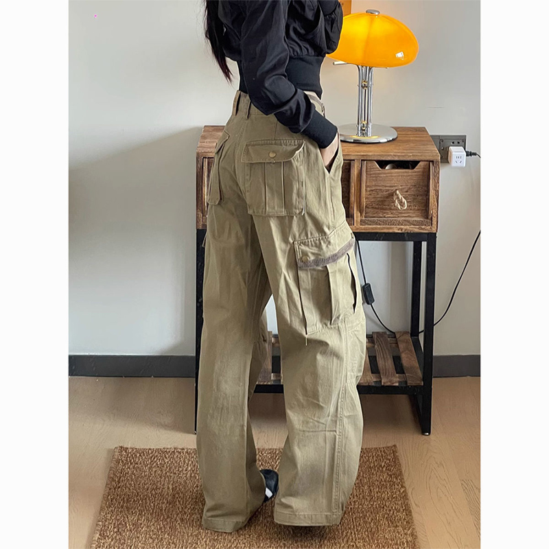 New Baggy Khaki Cargo Pants Wo - огляд і ціна Japanese Street Fashion Female