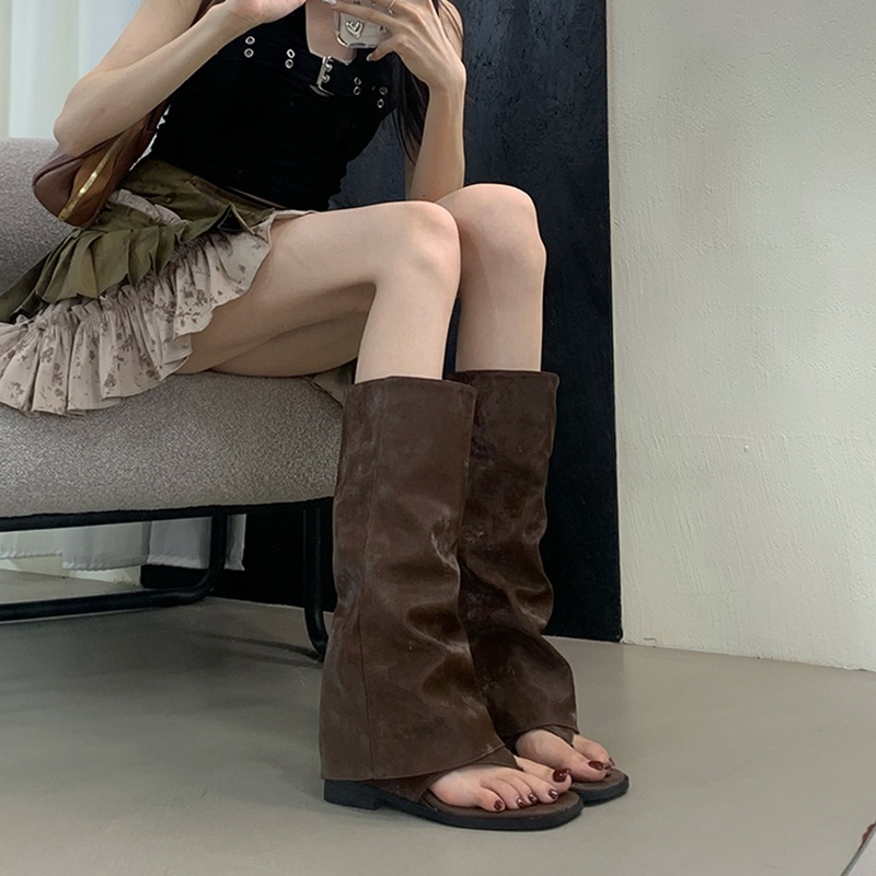 Hollow Out Women's Boots Velve - огляд і ціна Street Fashion Korean