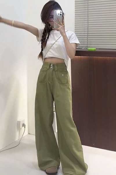 Girls Jeans Japanese Vintage C - огляд і ціна Japanese Street Fashion Female