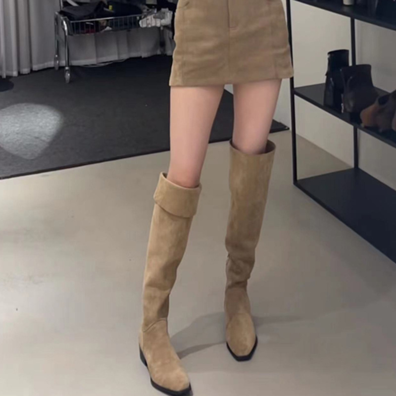 Women Elastic Slimming Suede L - огляд і ціна Street Fashion Female