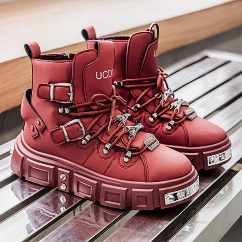 Fashion Rivet Black High top S - огляд і ціна Street Fashion Punk